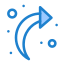 external-arrow-upper-right-arrows-flatarticons-blue-flatarticons-2 icon
