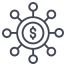 rete di denaro icon
