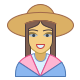 office l style 볼리비아 소녀 icon