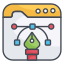 website design icon