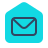 parakeet color style post office icon