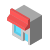 isometric color style shop icon