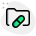 Medicine records stored in a computer folder icon