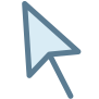 Arrow cursor icon