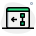 move line left icon