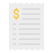 Receipt icon