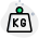 kilogram icon