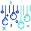christmas balls icon