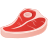 emoji di taglio di carne icon