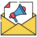 mail advertising icon