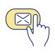 Sending Electronic Message icon