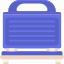 machine-à-sandwich-externe-intérieur-flaticons-flat-flat-icons icon