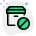 shipping unavailable icon