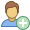 office s style 사용자 남성 추가 icon