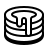 badges style pancake stack icon