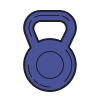 Fitnessstudio-Gewichte icon