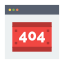 Error 404 icon