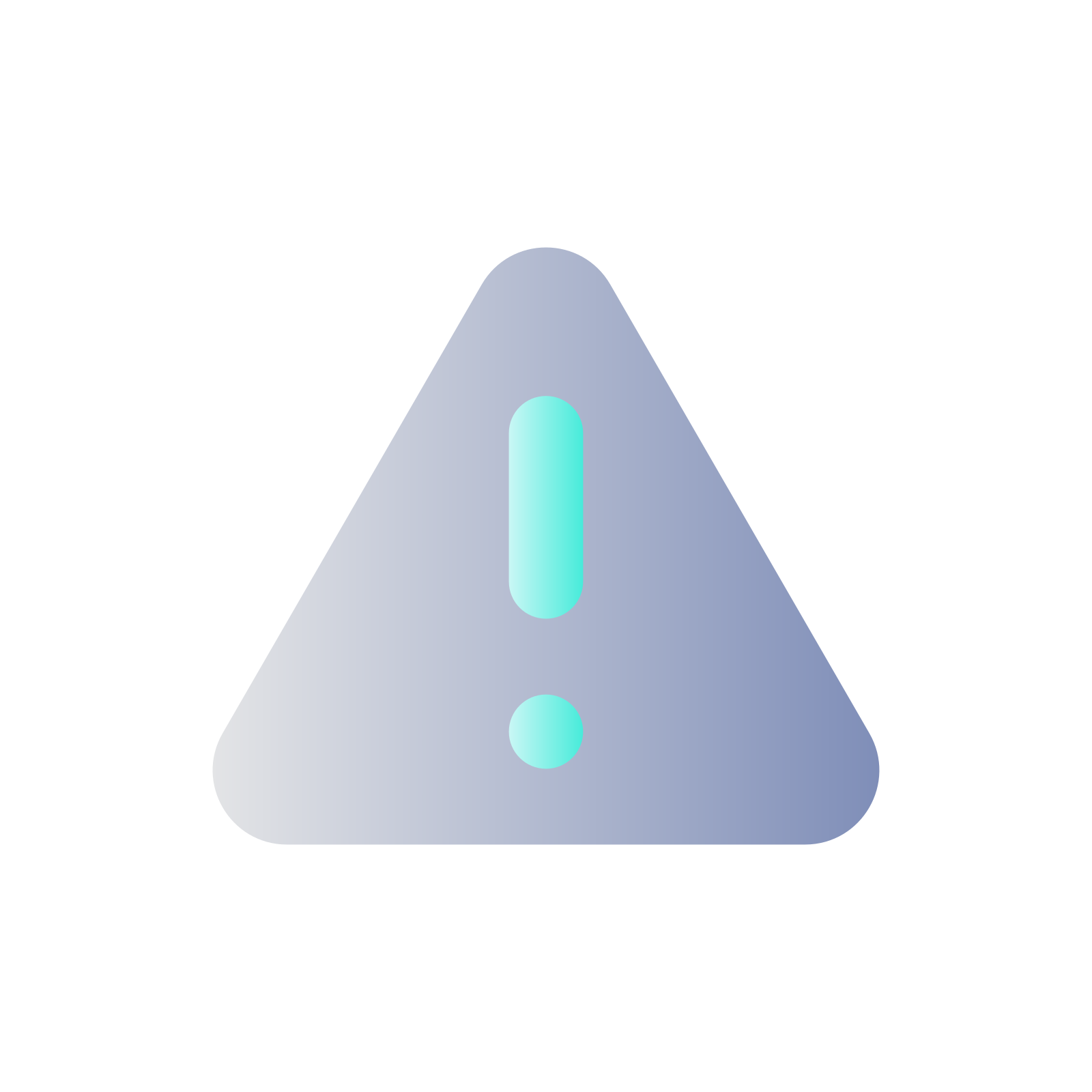 Triangle Shaped Caution icon