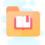 Папка с книгами icon
