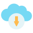 Cloud Downloading icon