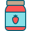 strawberry jam icon