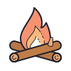 Campfire icon