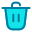 trash bin icon