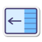 stickers style open pane icon