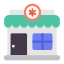 Medical store icon