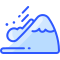 snow avalanche icon