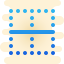 Borde horizontal icon