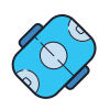 color hand drawn style 하키장 icon