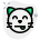 squint cat emoticon and tounge out facial expression icon