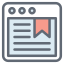 bookmarking icon