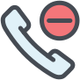 Call end icon
