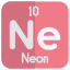 external-Neon-periodic-table-bearicons-flat-bearicons icon