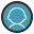 retro style profile icon