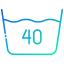 40 degree wash icon
