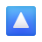 上向きボタンの絵文字 icon