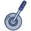wheel knife icon