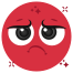 worried face icon