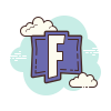 cloud style fortnite icon