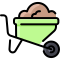 Wheelbarrow icon