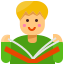 niño leyendo icon