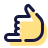 pulsar color style hand left icon
