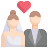bride and groom icon