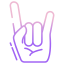 horns up icon