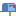 Cassetta postale aperta bandiera giù icon