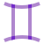 water color style gemini icon