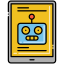 Smartphone Artificial Intelligence icon